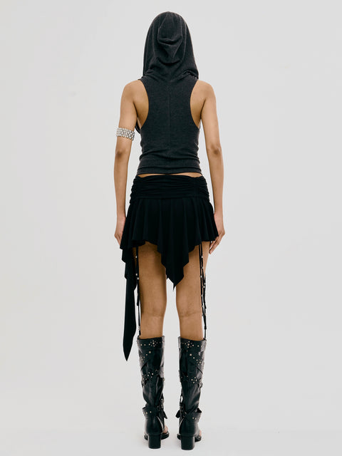 REVERENT SKORT BLACK