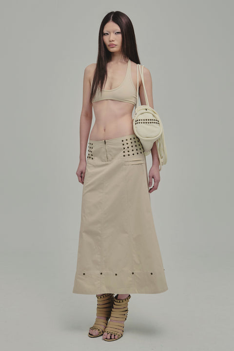 AMMO MAXI SKIRT BEIGE