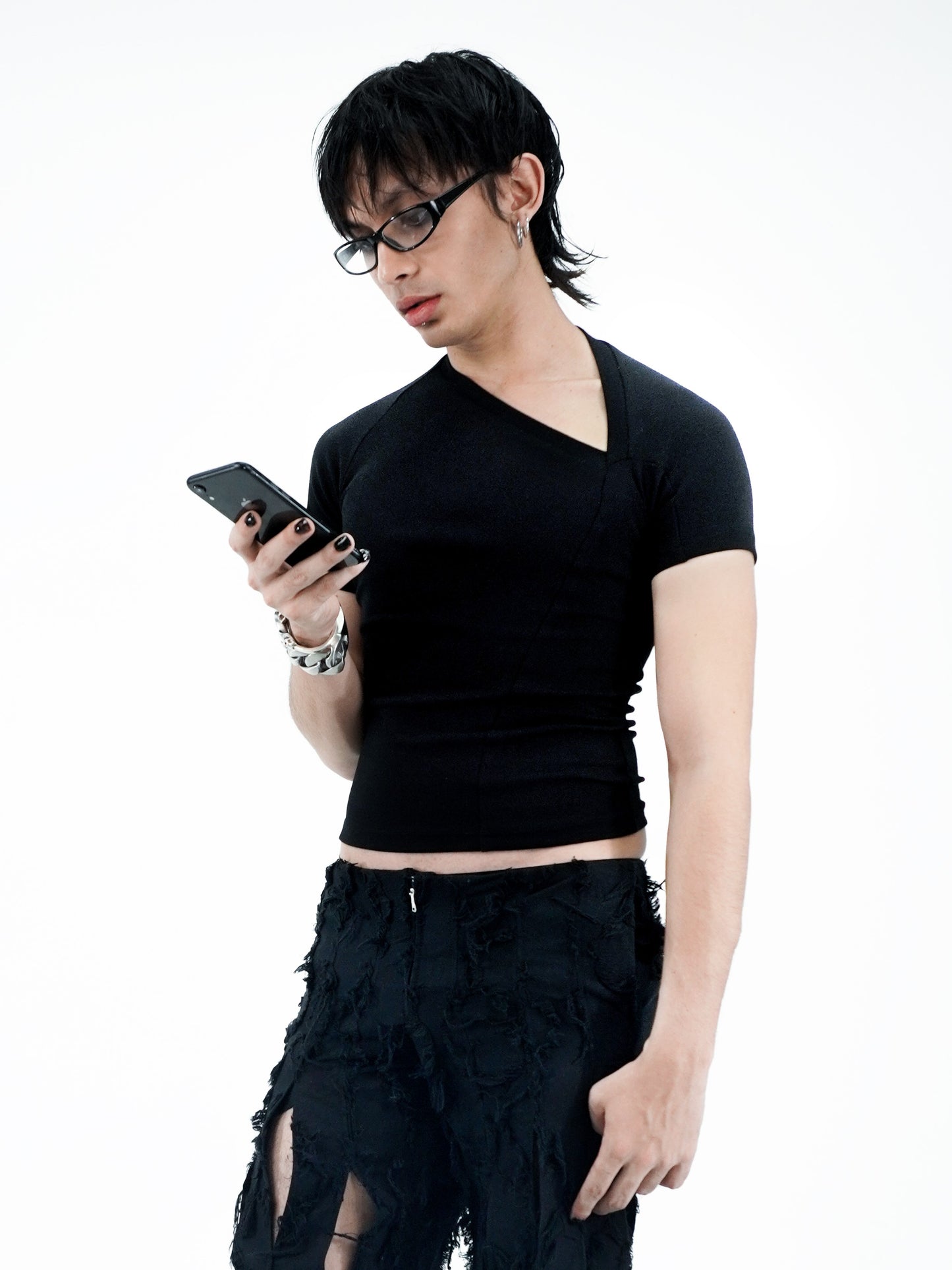 SNAG TEE BLACK