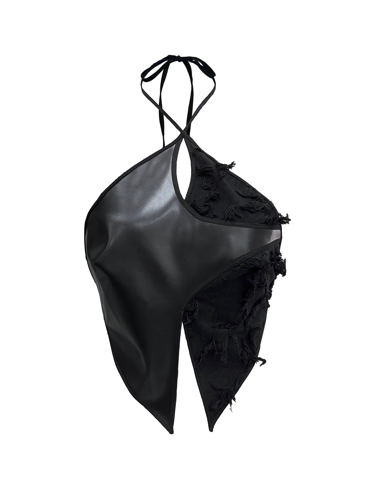 SYNERGY HALTER TOP BLACK