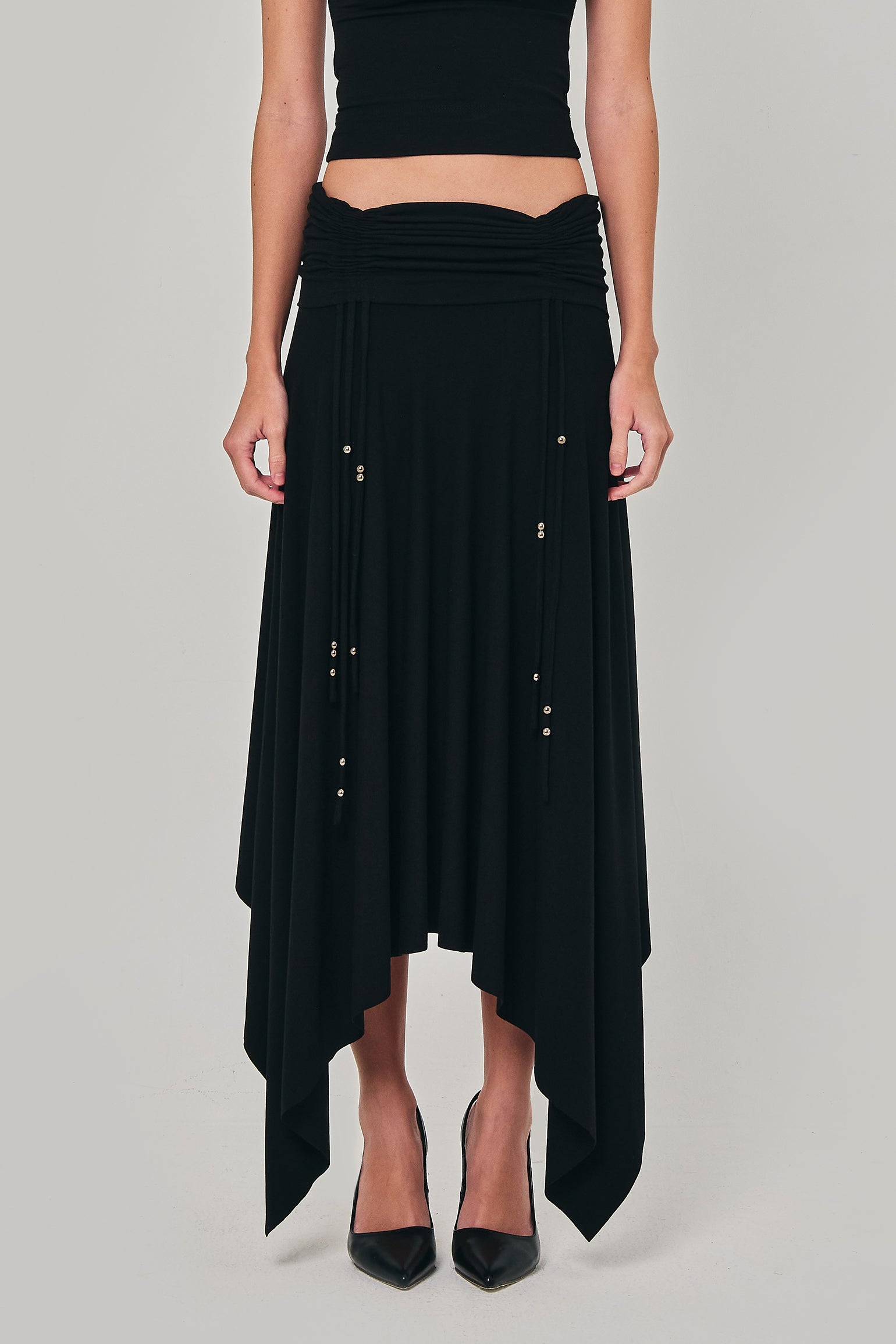 REVERENT MAXI SKIRT BLACK – Ghostboy