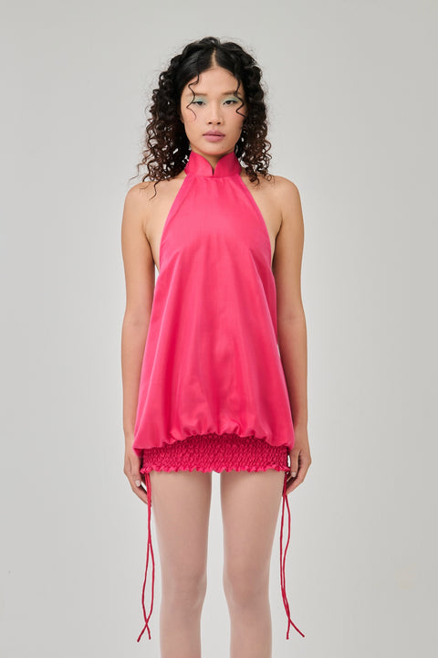 ORBIT DRESS MAGENTA