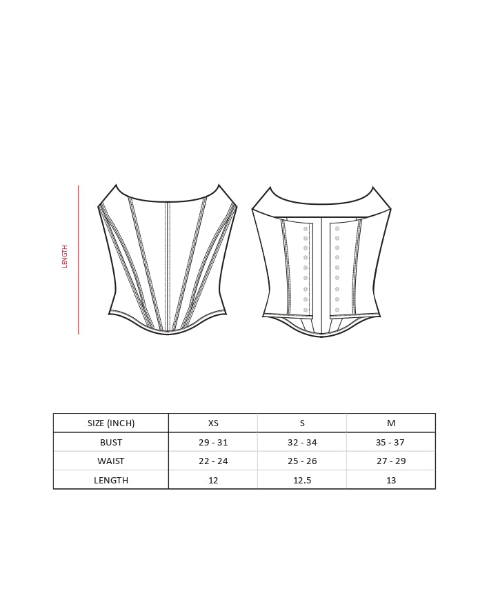 FEVER CORSET GREY