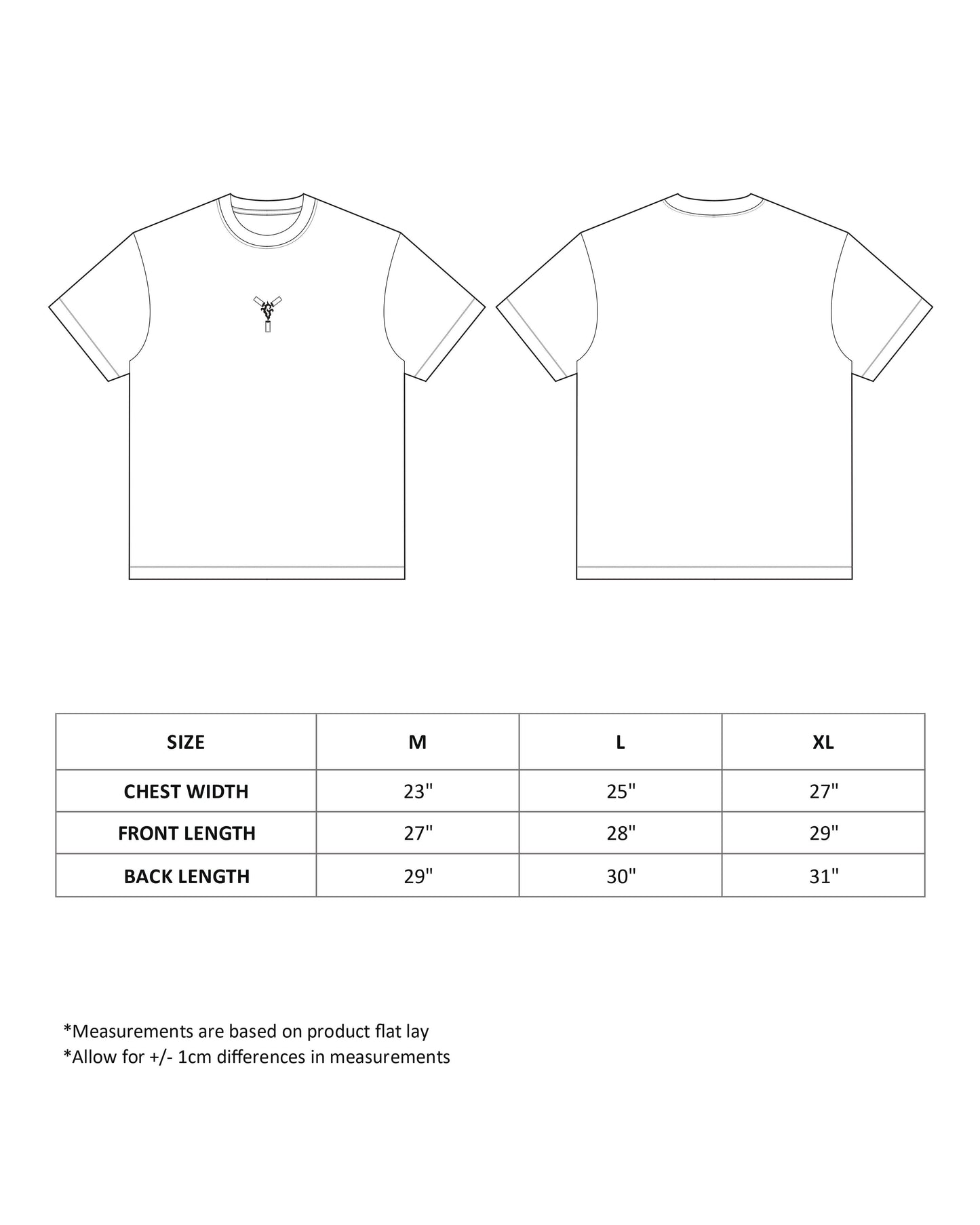 METAL LOGO TEE