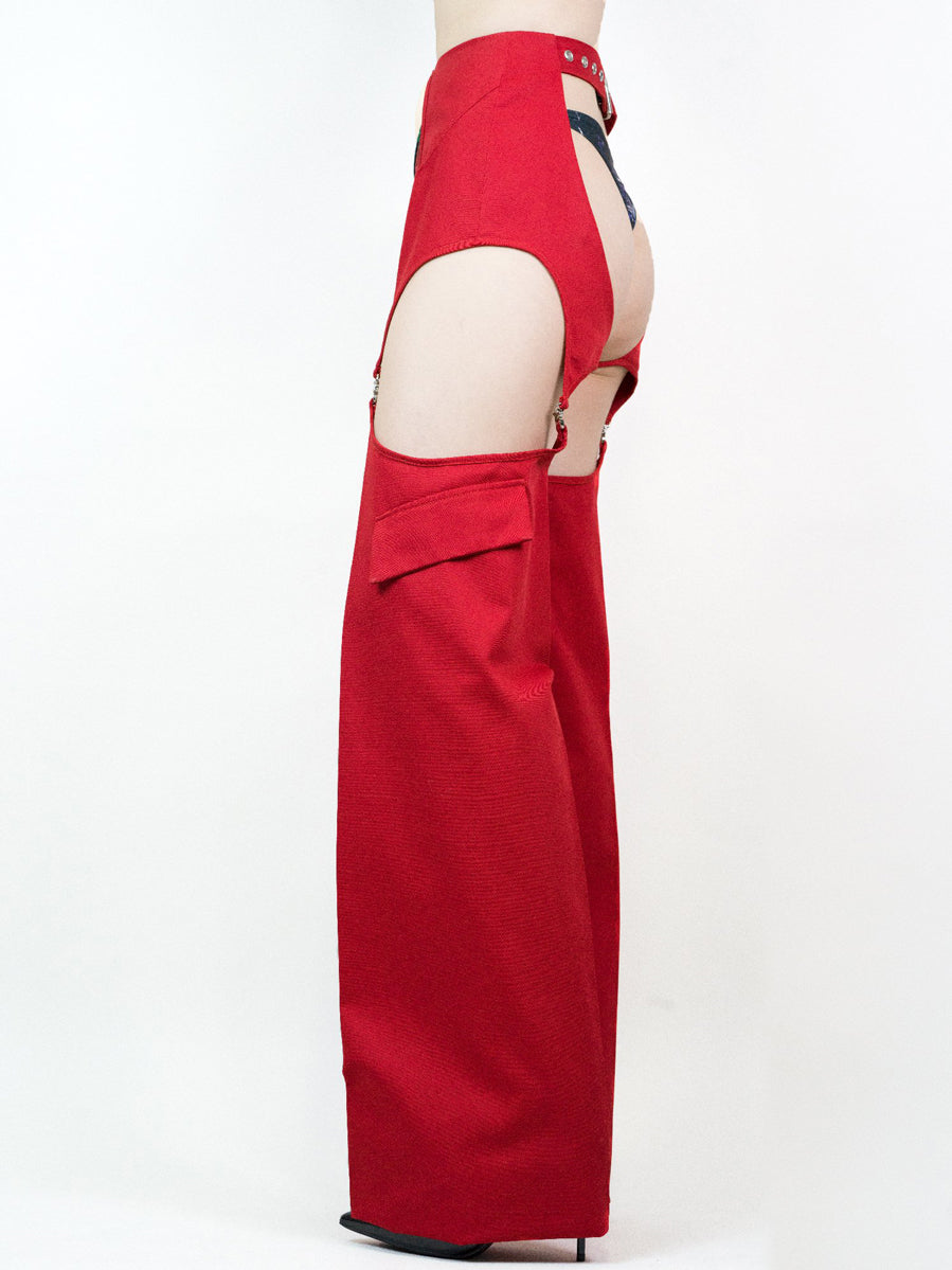 TEMPTRESS CHAPS RED-3