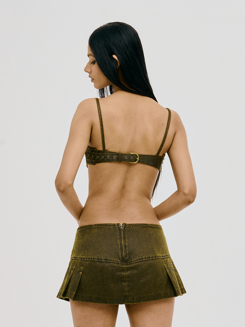 AMMO MINI SKORT RUST