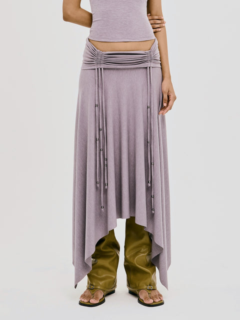 REVERENT MAXI SKIRT LILAC