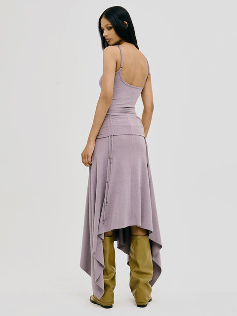 REVERENT MAXI SKIRT LILAC