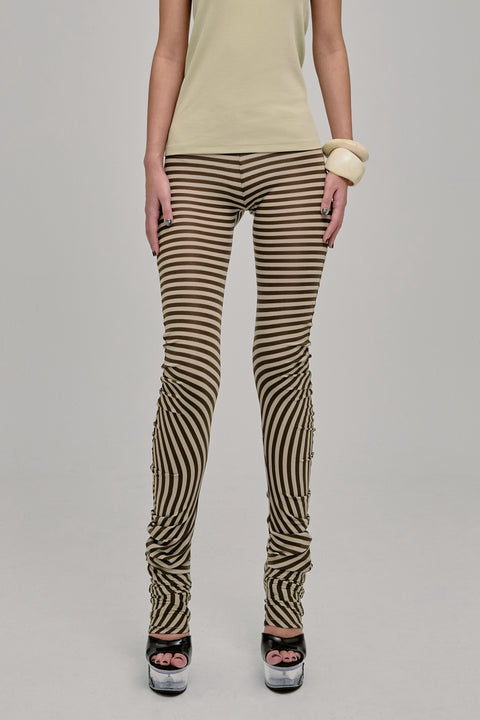 SPIRAL LEGGINGS OLIVE