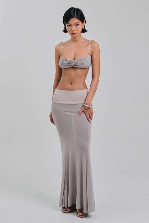 ALTAR MAXI SKIRT PIGEON