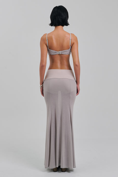 ALTAR MAXI SKIRT PIGEON