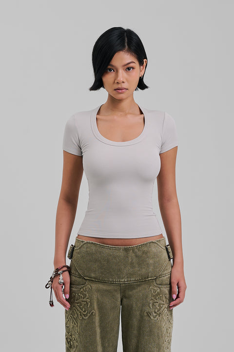 CLOVE TEE SLATE