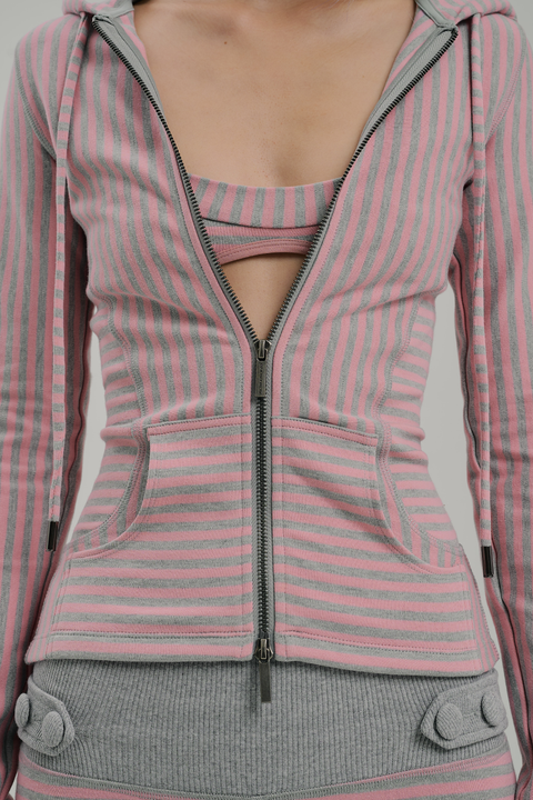 SORBET HOODIE BUBBLEGUM