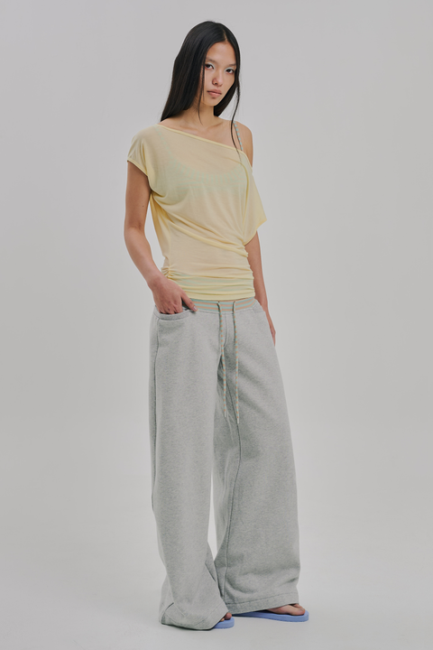 ARIA TOP SHEER BUTTER