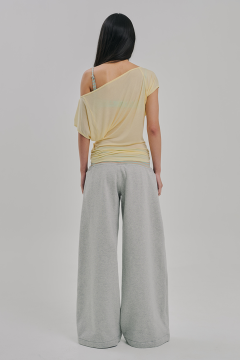 ARIA TOP SHEER BUTTER