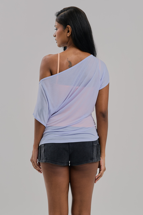 ARIA TOP SHEER WINKLE