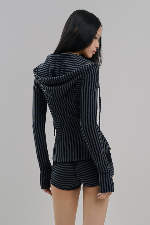SORBET HOODIE PEBBLE