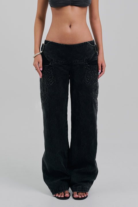 MERANTI PANTS BLACK