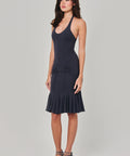 RIPPLE DRESS COAL