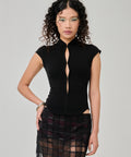 AMITY TOP BLACK