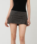 AMMO MINI SKORT COAL