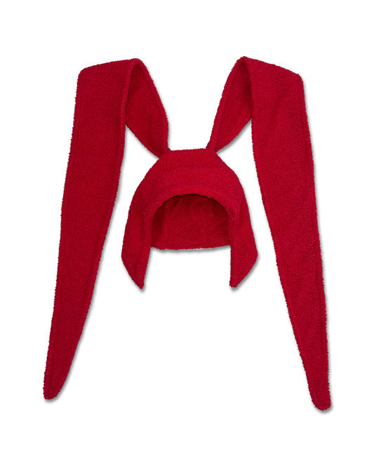 RED BUNNY HOOD